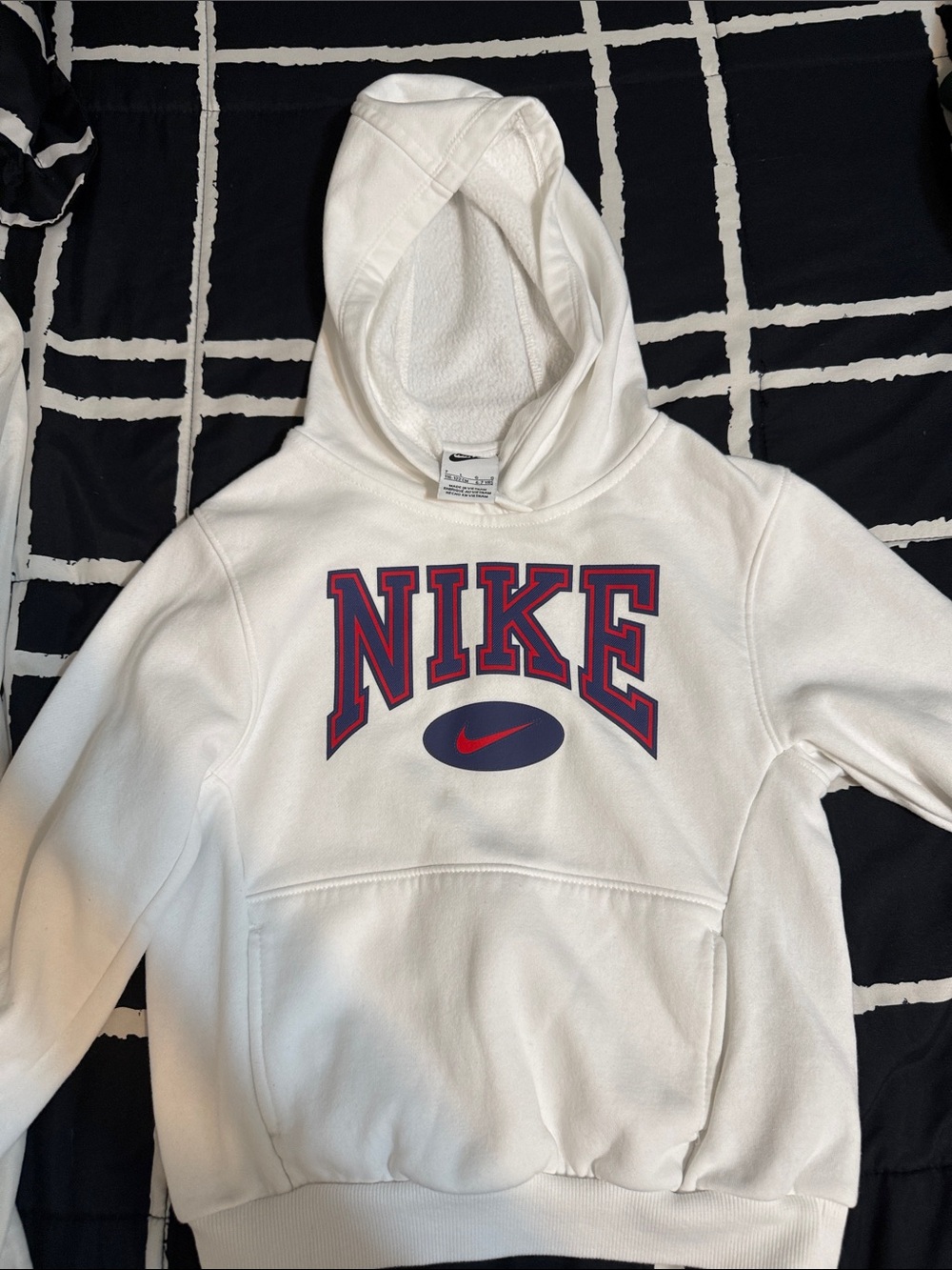 Nike Red White and Blue Hoodie